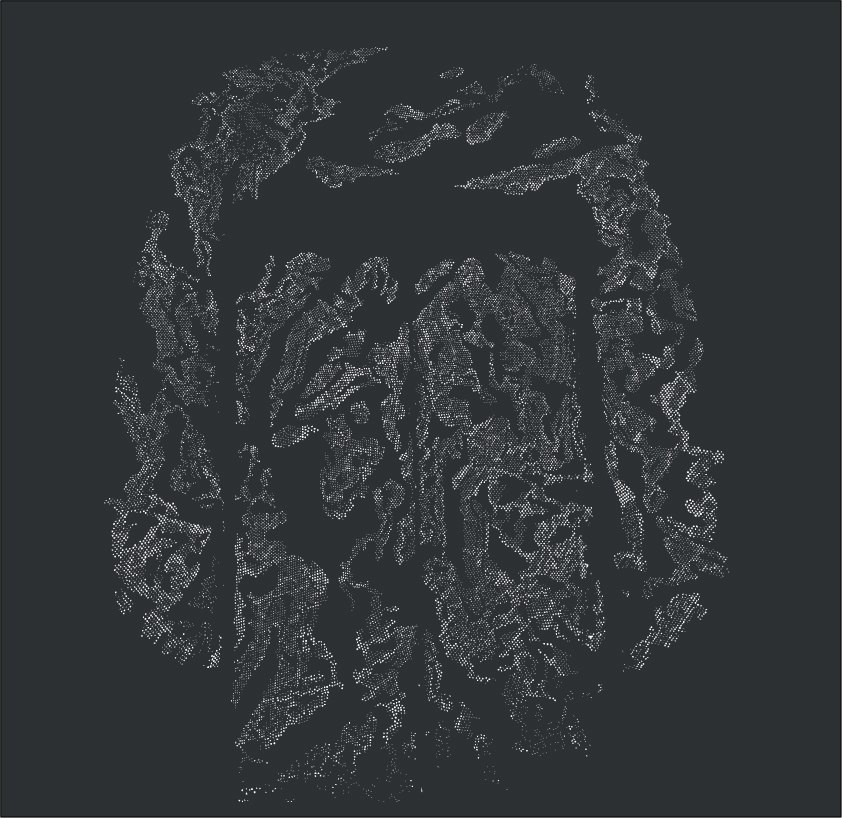 Abstract line-art pattern artwork